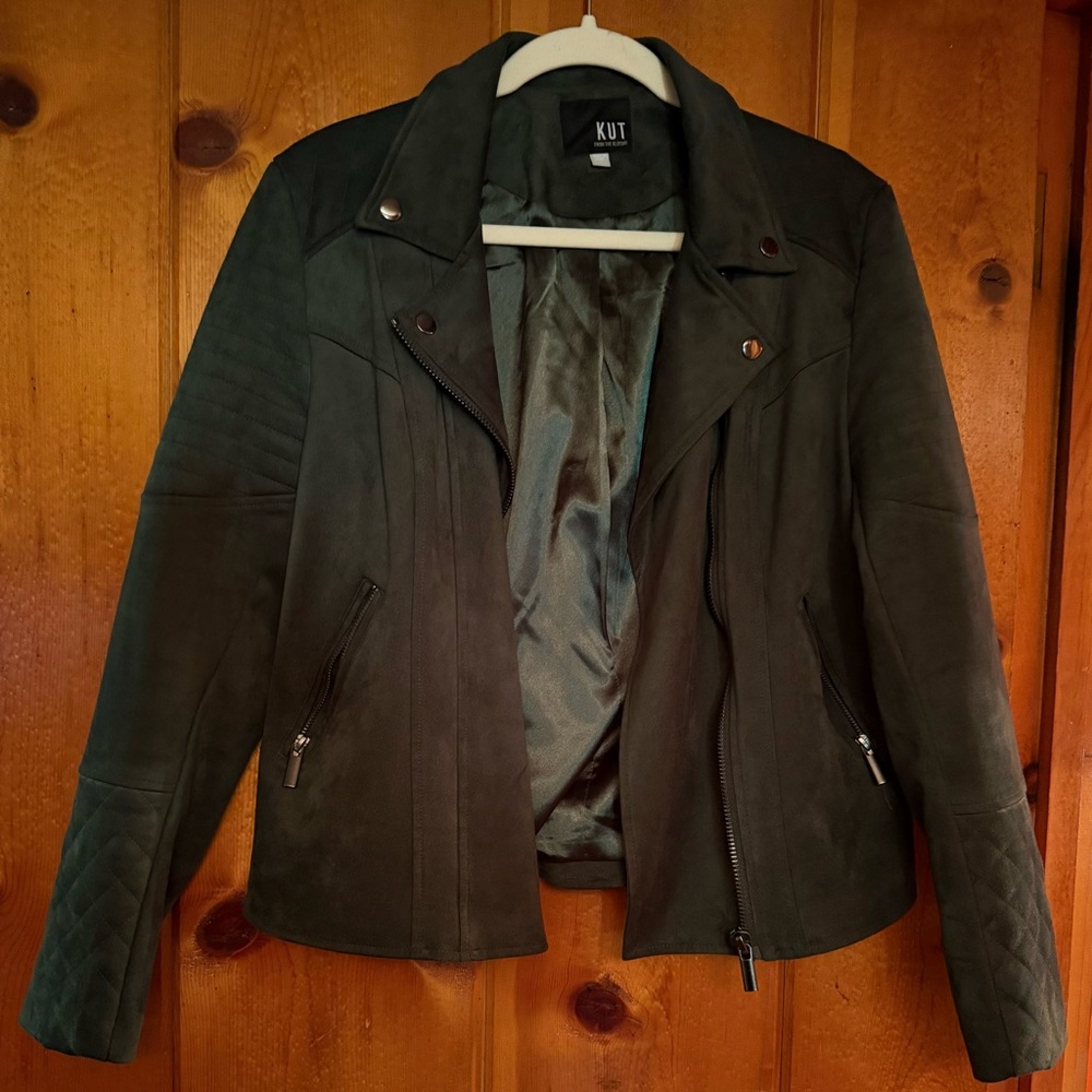 KUT from the Kloth | Milana Quilted Moto Jacket